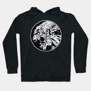 PUMPKINHEAD (Circle Black anfìd White) Hoodie